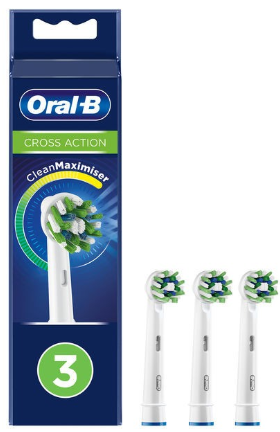 ORAL-B Crossaction Testine - 3 Pz - Dentop