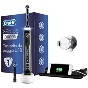 Oral-B Genius 10000N Spazzolino Elettrico Ricaricabile Nero Notte
