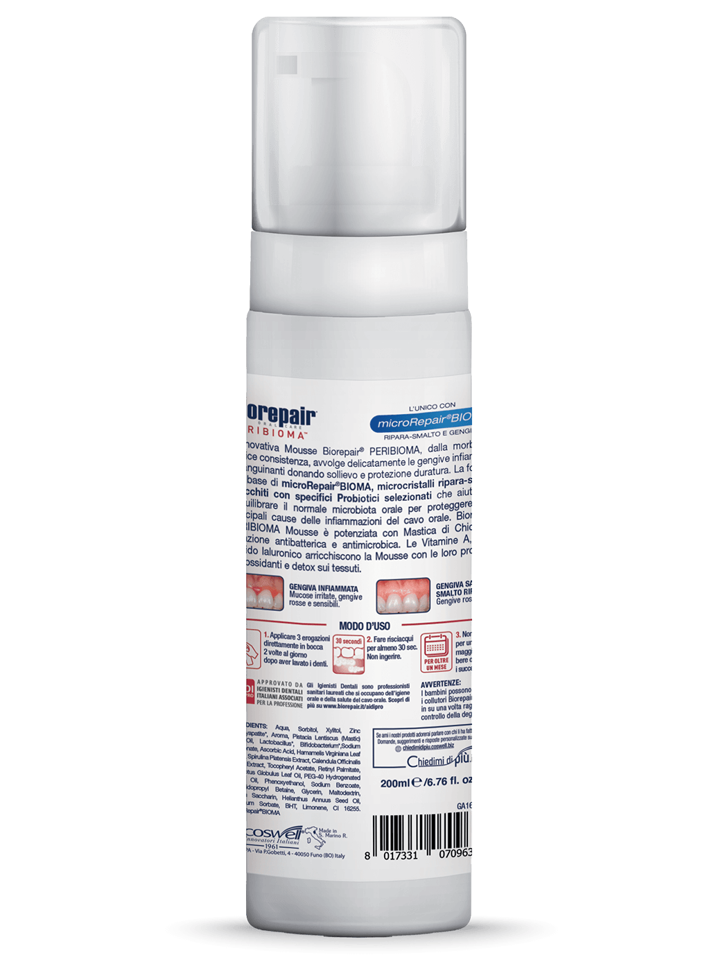 Perio Aid Intensive Care Collutorio 500ml – Controllo Del Biofilm Orale Con Clorexidina E Cetilpiridinio, Senza Alcool - Foto 11