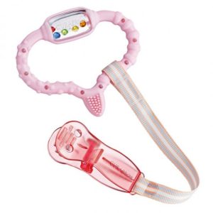 ANELLO DA DENTIZIONE ROSA - immagine 3